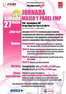 Campanha de Paddle e Mulheres da Federação de Paddle de Madrid
