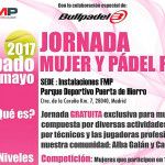 Pádel y Mujer volverán a compartir una jornada muy especial Campaña Pádel y Mujer de la Federación Madrileña de Pádel