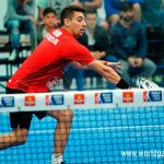 Martín di Nenno, en acción en el A Coruña Open 2017