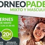 Un nuevo viernes ‘A Tope de Pádel’ en las pistas de Pádel Norte Cartel del próximo torneo de A Tope de Pádel