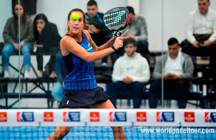 Victoria Iglesias, en acción en el A Coruña Open 2017