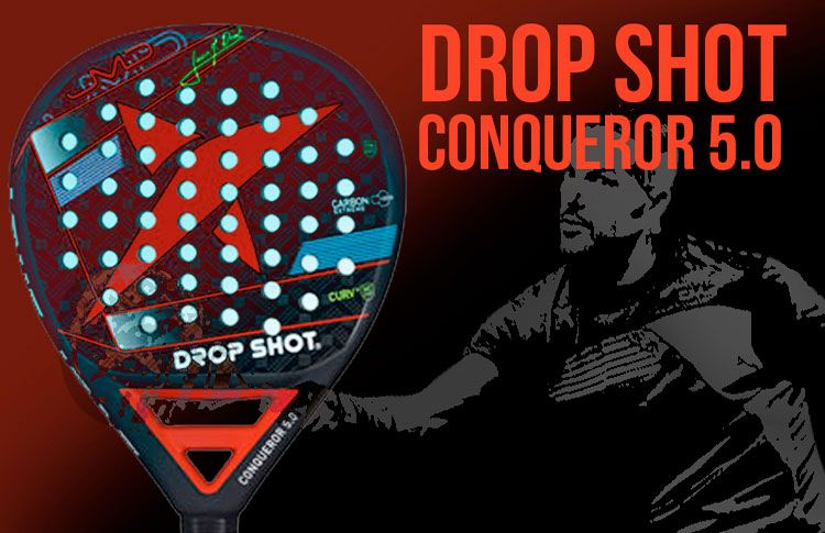 Drop Shot Conqueror 5.0: The best travel companion of Juan Martín Díaz
