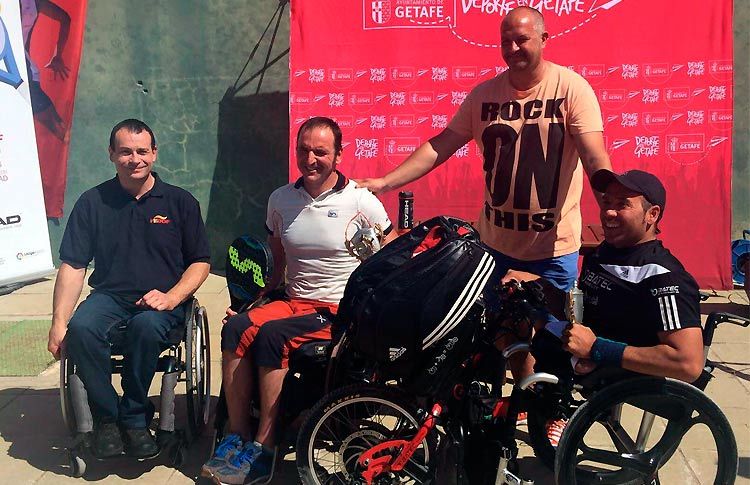 Óscar Agea i Edorta de Anta repeteixen a la Copa d'Espanya de Pàdel en Cadira de Rodes