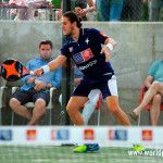 Andoni Bardasco, en acción en el Valladolid Open 2017