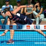 Cata Tenorio, en acción en el Estrella Damm Barcelona Máster 2017