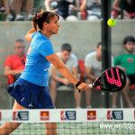 Cata Tenorio, en acción en el Valladolid Open 2017