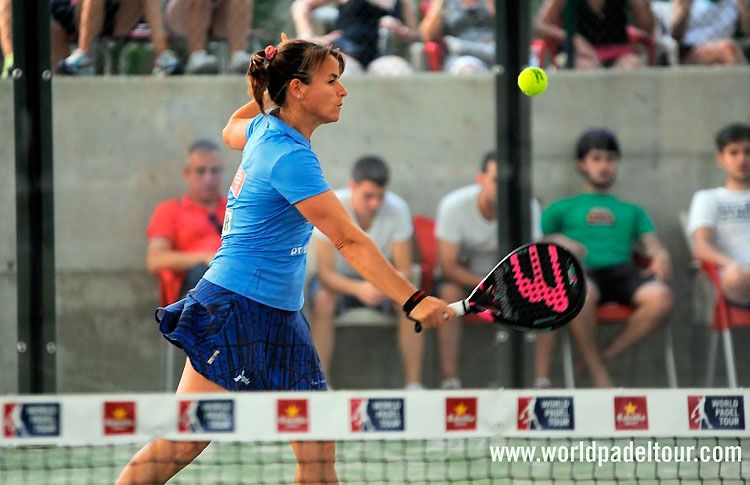 Cata Tenorio, in azione al Valladolid Open 2017