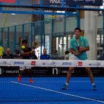Juan Tello-Fede Chingotto, en acción en el Joma Madrid Challenger 2017