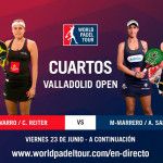 A punto de comenzar los cuartos de final femeninos del Valladolid Open 2017