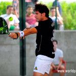 Nacho Gadea, en acción en la Previa del Valladolid Open 2017