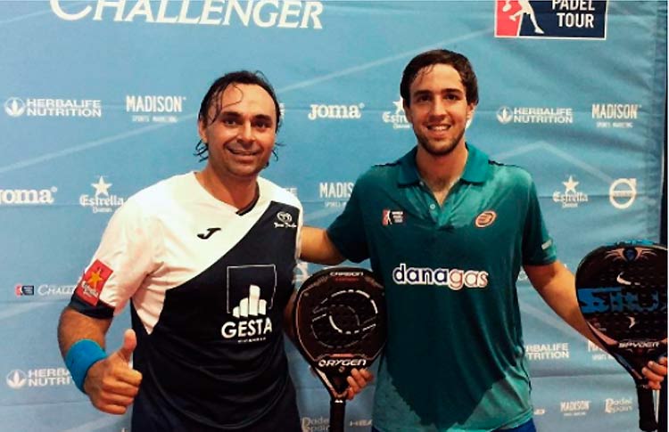 Godo Díaz y Lucho Capra siguen adelante en el Joma Madrid Challenger 2017