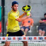 Javi Garrido, en acción en el Valladolid Open 2017