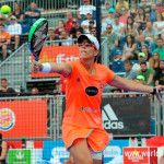 Lucia Sainz, in azione al Master 2017 di Barcellona Estrella Damm