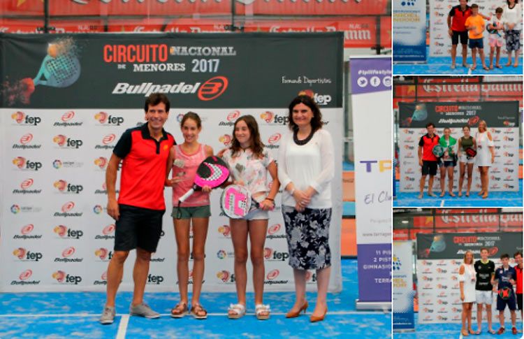 Tarragona vibrierte mit dem Ergebnis des TyC Premium 3 des Bullpadel Children's Circuit