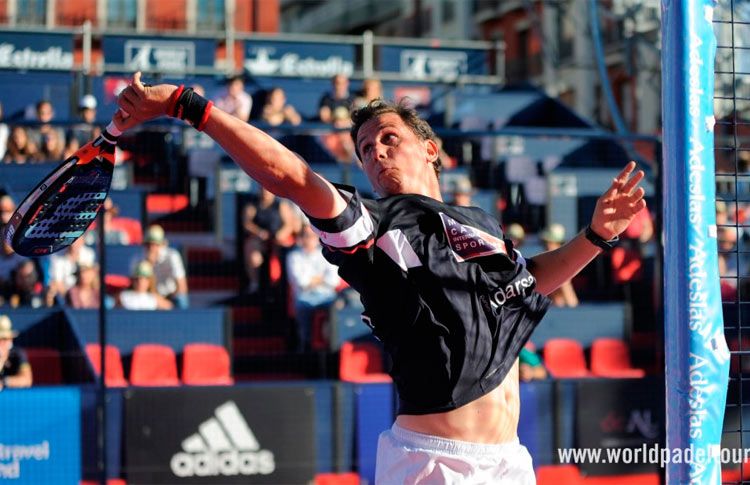 Paquito Navarro, en acción en el Valladolid Open 2017