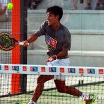 Fede Chingotto, en acción en la Previa del Valladolid Open 2017