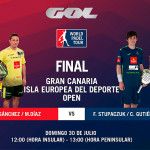 Matías Díaz-Maxi Sánchez y Cristian Gutiérrez-Franco Stupaczuk, finalistas del Gran Canaria Open 2017