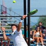 Nacho Gadea, en acción en el Costa del Sol Open 2017