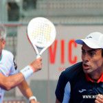 Juani Mieres y Miguel Lamperti, en acción en el Costa del Sol Open 2017
