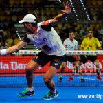 Juani Mieres, en acción en el Gran Canaria Open 2017