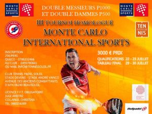 III Torneo Monte Carlo International Sports
