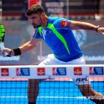 Agustín Gómez Silingo, en acción en el Valladolid Open 2017