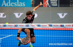 Franco Stupaczuk, en acción en el Costa del Sol Open 2017