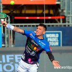 Tito Allemandi, en acción en el Valladolid Open 2017