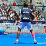 Godo Díaz, en acción en el Costa del Sol Open 2017