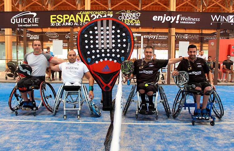 Ósar Agea e il suo tempo nel campionato spagnolo di paddle in sedia a rotelle