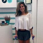 Alejandra Salazar - Diario di un infortunio: "Ho segnato piccoli gol"