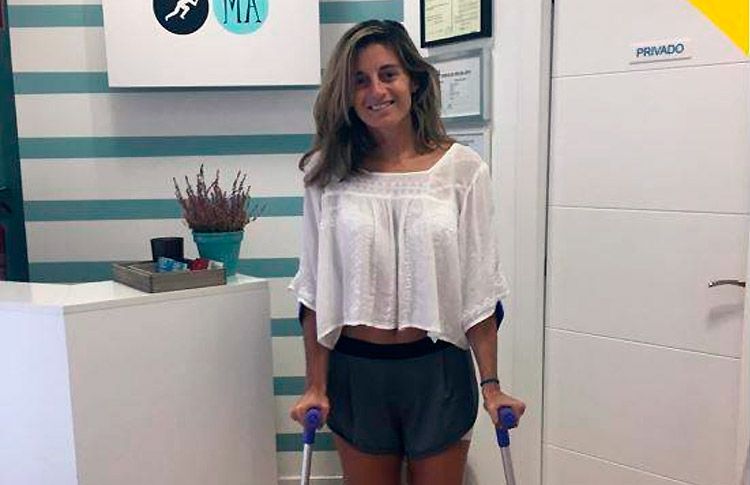 Alejandra Salazar – Diario de una lesión: “Tengo marcadas pequeñas metas”
