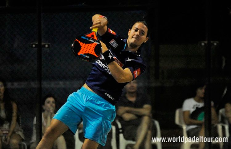 Andoni Bardasco, en acción en el Estrella Damm Alicante Open 2017