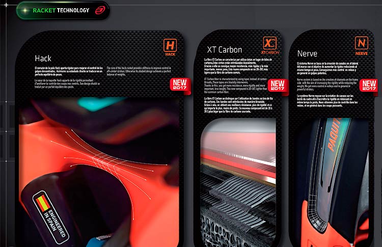 Discover the new Bullpadel technologies
