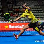 Ale Galán, en acción en el Estrella Damm Alicante Open 2017