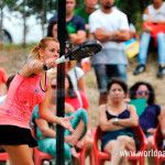 Lucía Martínez, en acción en el Costa del Sol Open 2017