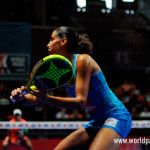 Alicante Open: Las grandes favoritas se cruzarán en la final deseada Majo Sánchez Alayeto, en acción en el Estrella Damm Alicante Open 2017