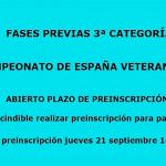 El pádel de Veteranos comienza a preparar unas de sus grandes citas