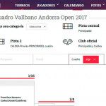 El Vallbanc Andorra Open tendrá choques vibrantes desde primera ronda