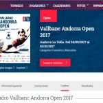Andorra Open 2017: Todo listo para su inminente puesta en marcha