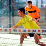 Coki Nieto, en acción en el Sevilla Open 2017