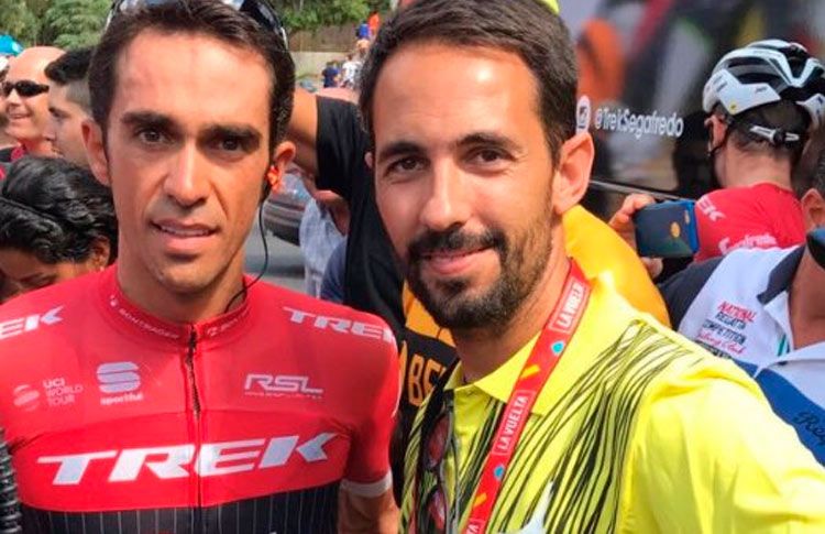 El ‘disparo’ solidario de Alberto Contador