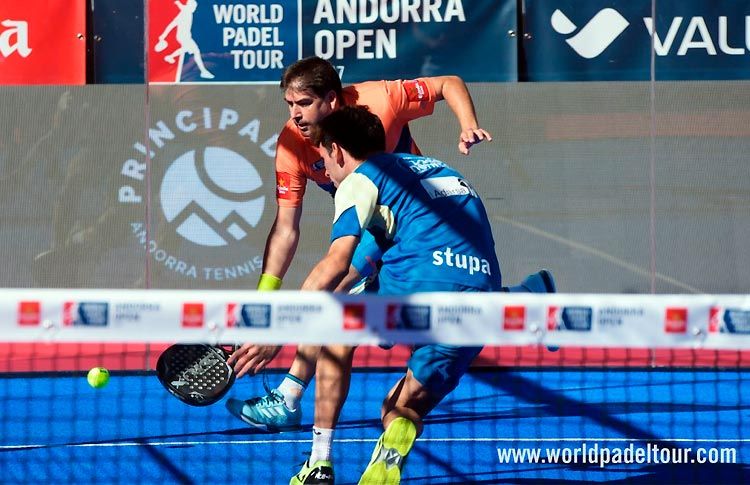 Cristian Gutiérrez-Franco Stupaczuk, en acció a l'Andorra Open 2017