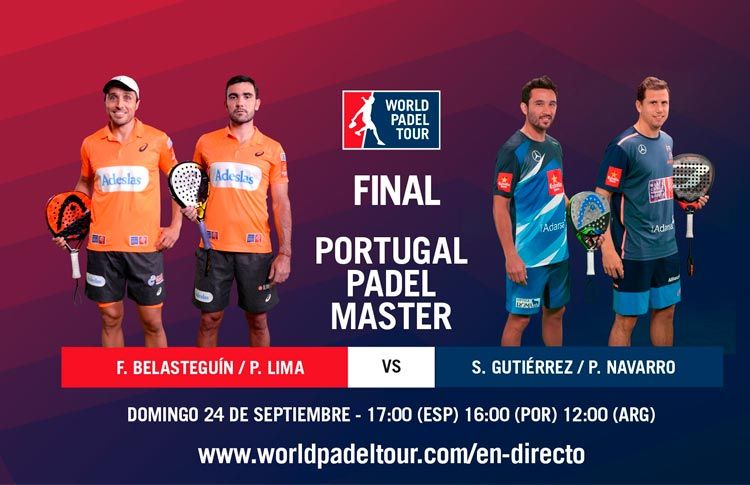 Suivez la finale du Portugal Padel Master, LIVE