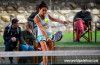 Gabriela Bartomioli, en acción en el Andorra Open 2017