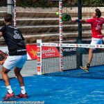 Nacho Gadea, en accion en el Marsella Challenger 2017