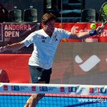 Nacho Gadea, en acción en el Andorra Open 2017