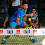 Javi Garrido, en acción en el Sevilla Open 2017