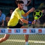 Javi Garrido, en acción en el Sevilla Open 2017