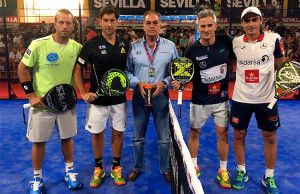 Miguel Lamperti-Juani Mieres, en acció al Sevilla Open 2017